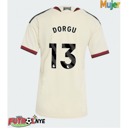 Camiseta Manchester United Patrick Dorgu #13 Tercera Equipación para mujer 2026-27 manga corta
